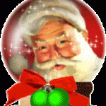 Gifs animados de navidad: Papa Noel 4