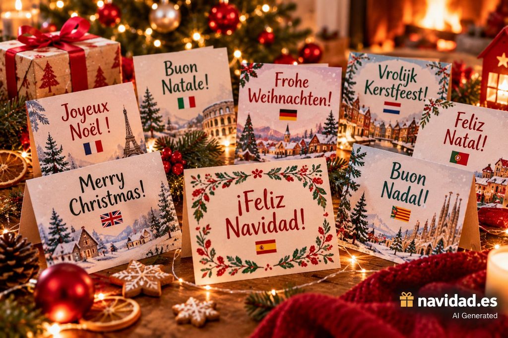 Feliz Navidad en otros idiomas