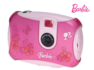 cámara fotos barbie