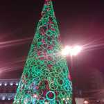 Decoración árbol de Navidad Madrid 2010