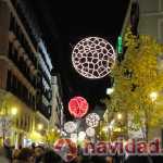 Calle Arenal Madrid, decorada de Navidad