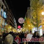 Decoración de Navidad Calle Arenal Madrid