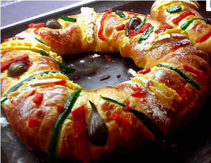 Receta de cocina para preparar Rosca de Reyes 5