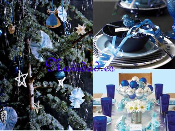 Decoración Navideña En Azul Navidad Tu Revista Navideña