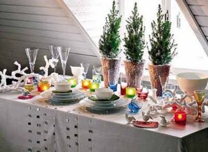 decoracion mesa año nuevo