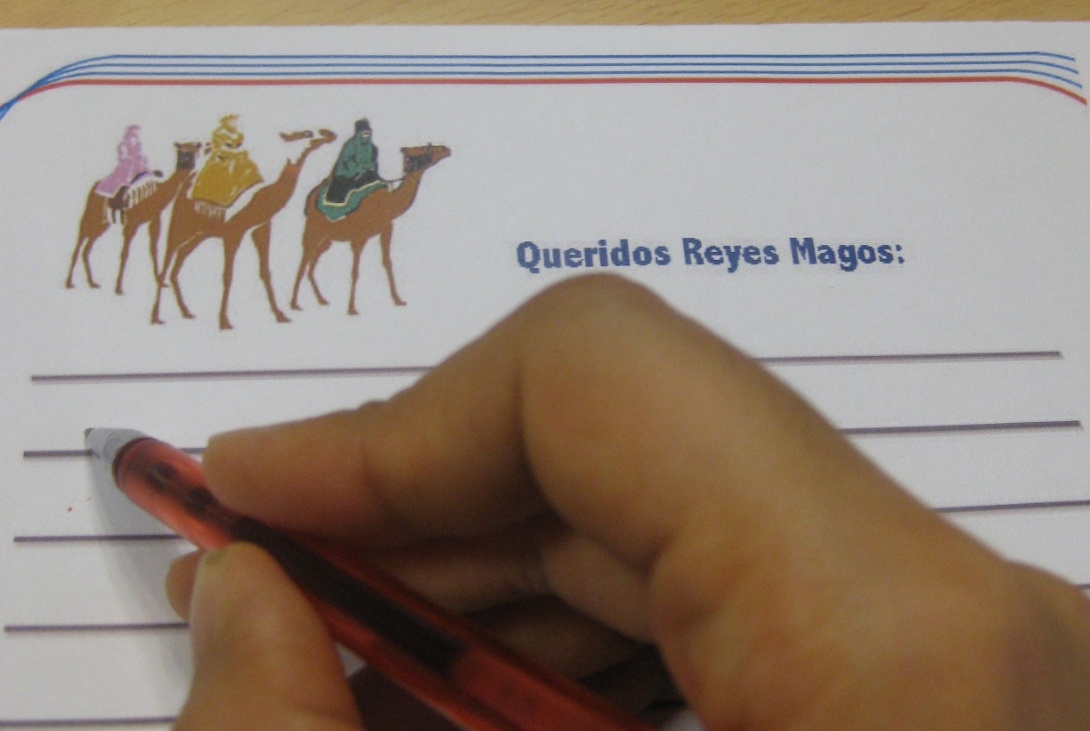Escribir la carta de los Reyes Magos