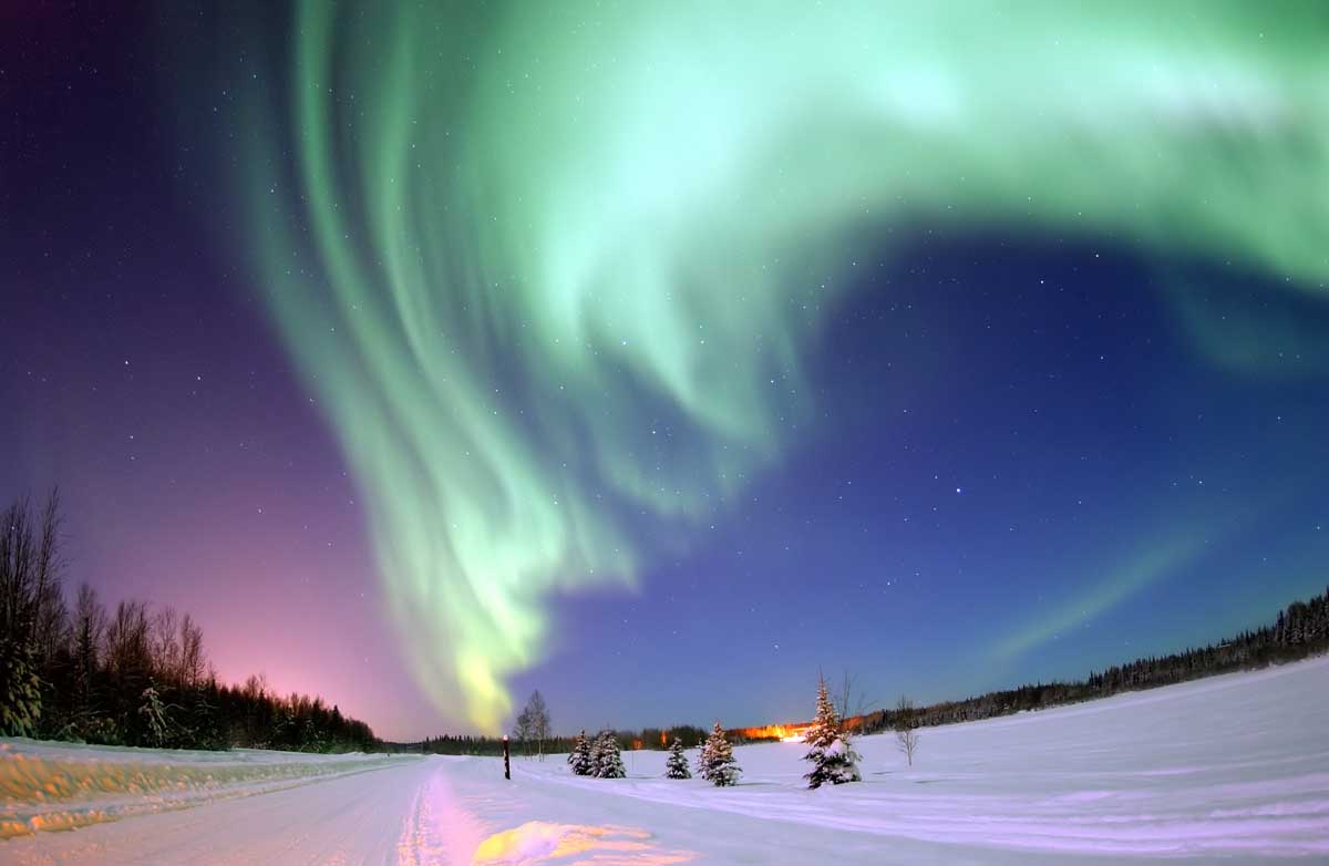 Navidad en Finlandia - Aurora boreal