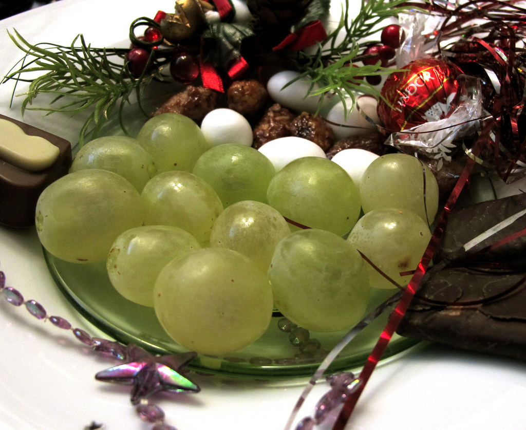 uvas de Nochevieja