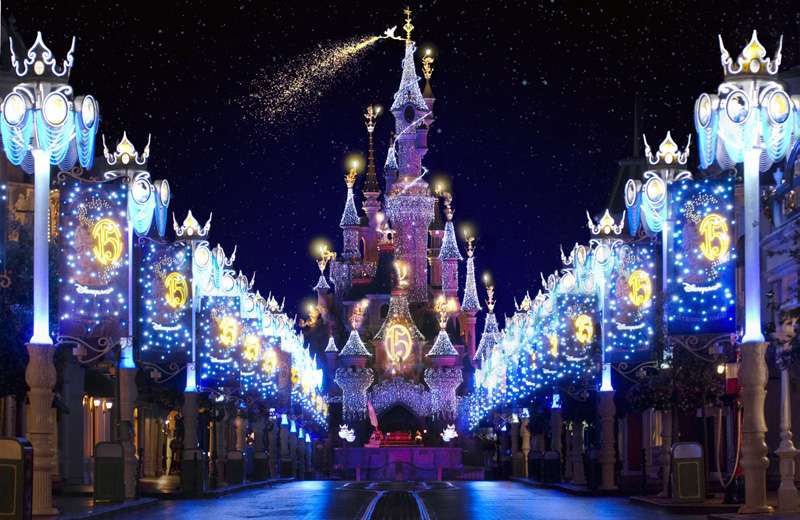 Los mejores parques temáticos de Navidad - Disneyland 