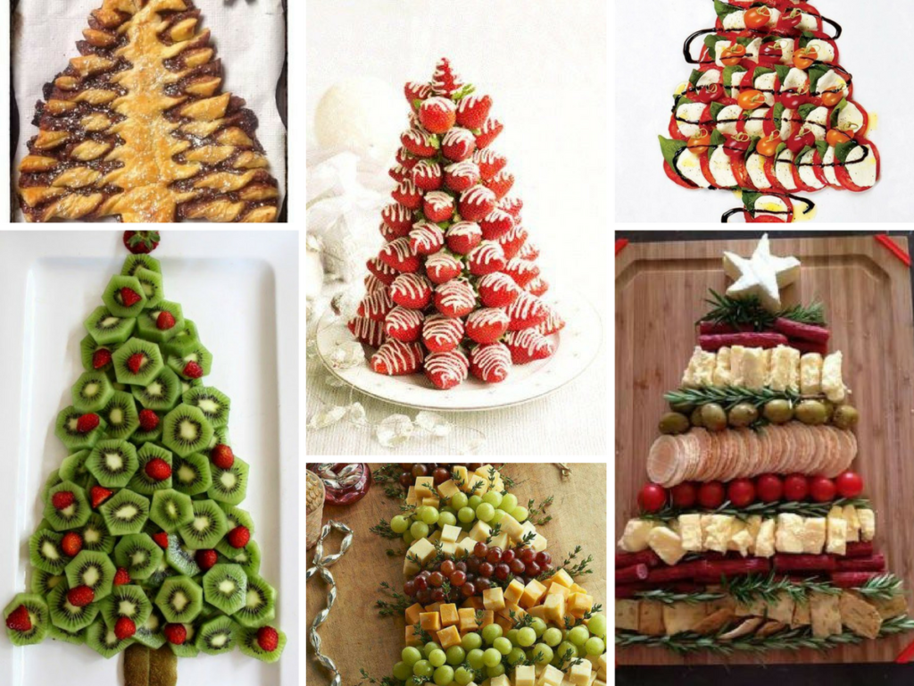 6 árboles de Navidad comestibles ¡y muy fáciles de hacer!