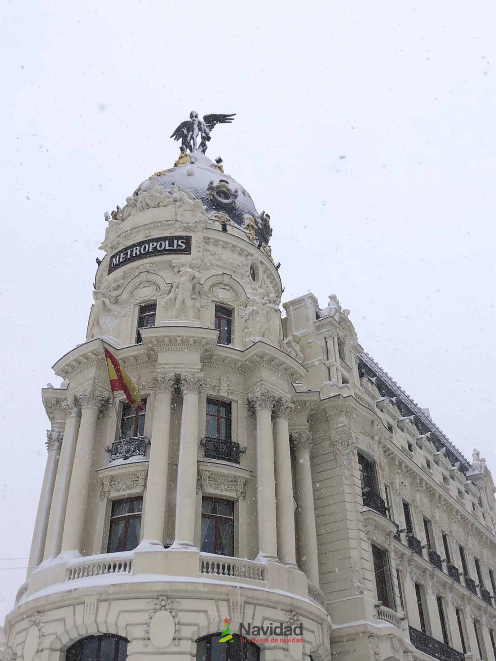 Fotografías de la nevada de enero en Madrid (España) 34