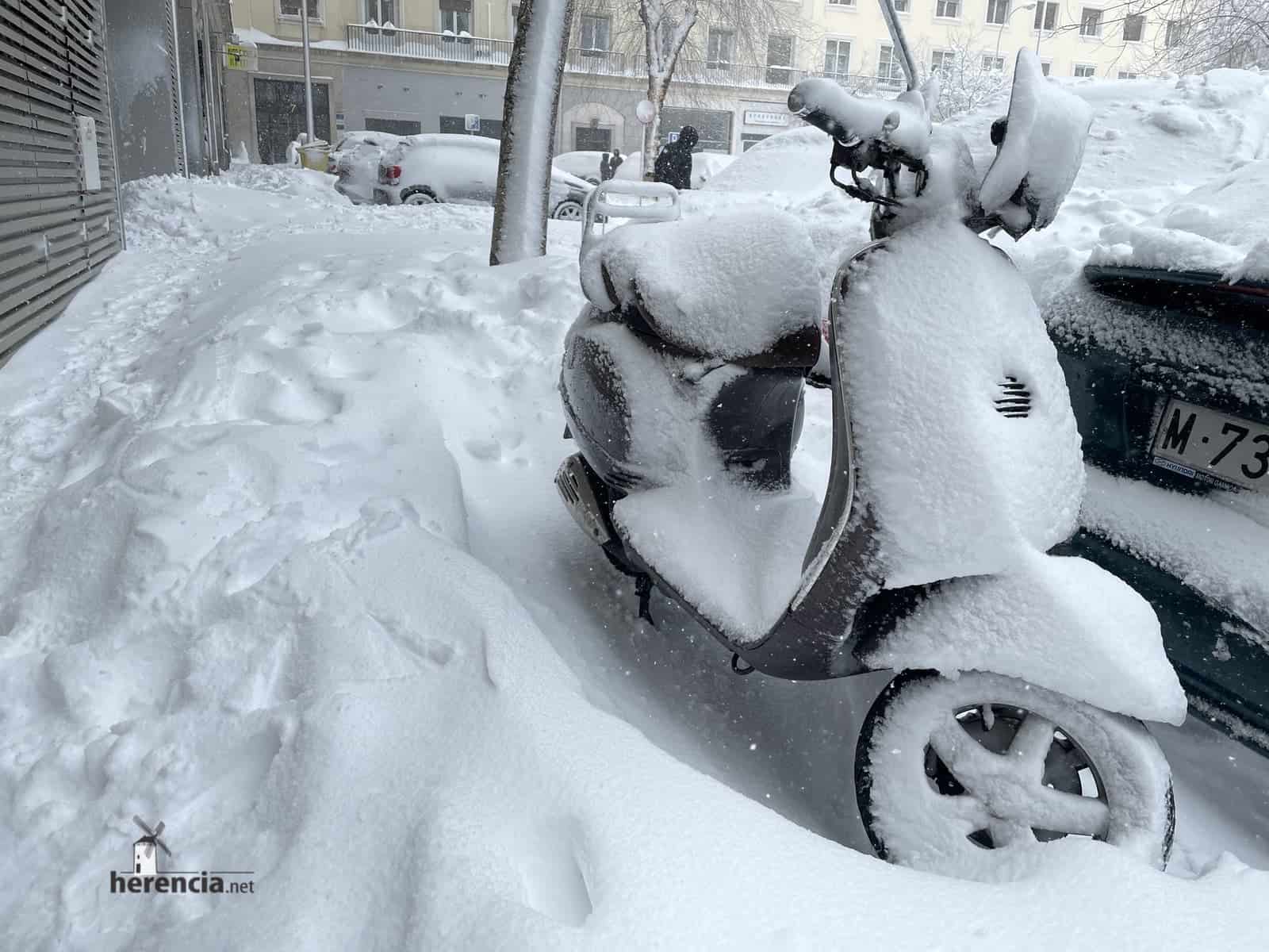 Fotografías de la nevada de enero en Madrid (España) 47