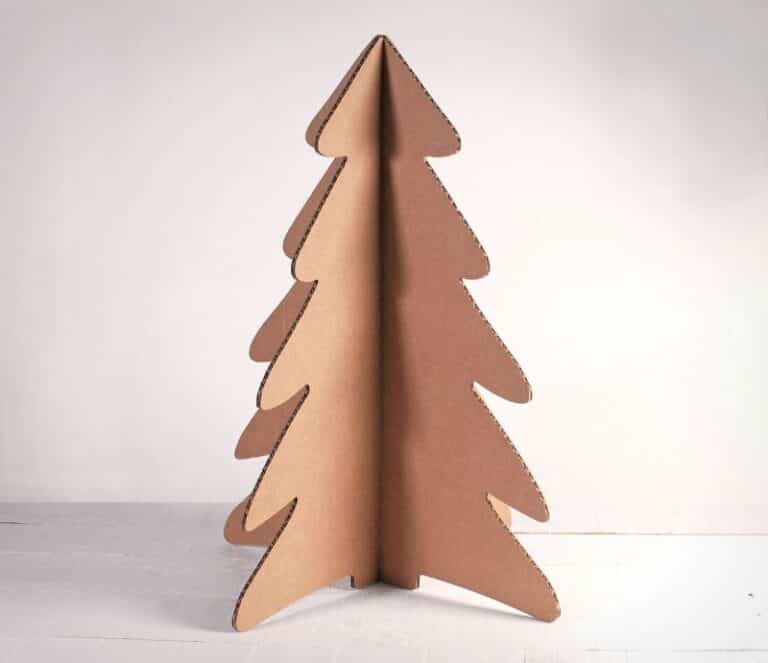 arbol de navidad carton