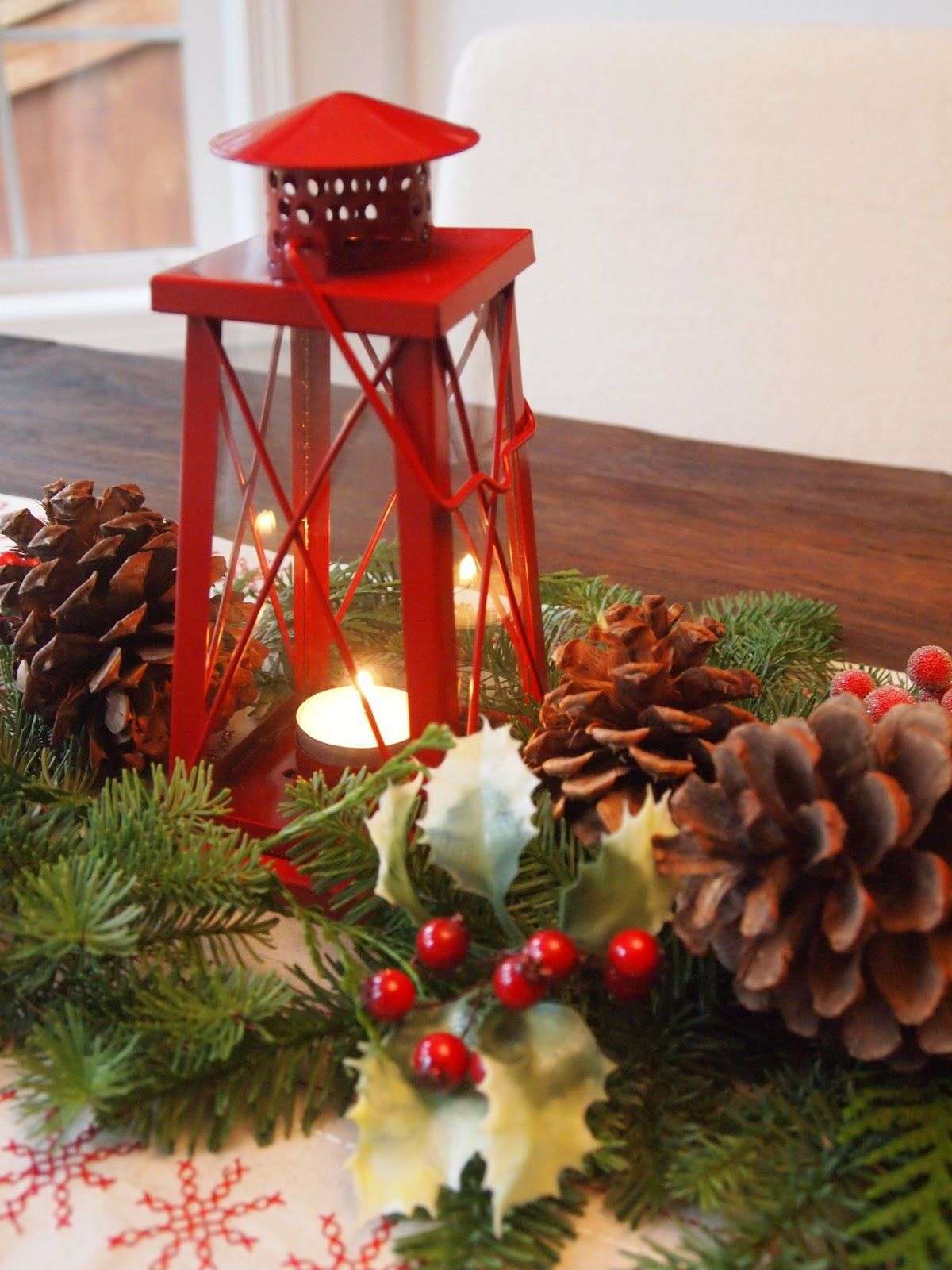 Ideas para hacer centros de mesa navideños con velas 4