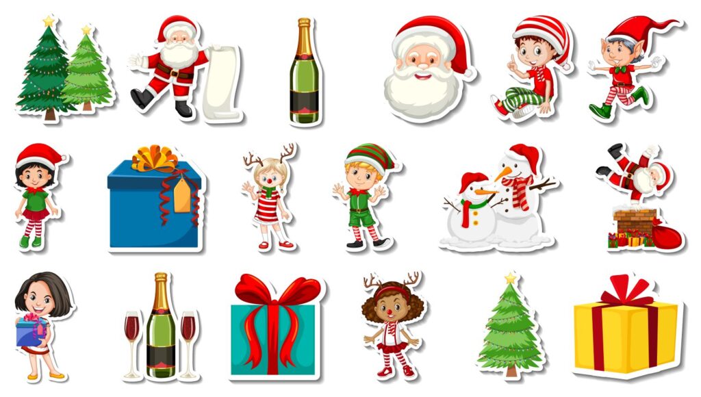 Los mejores paquetes de stickers de Navidad para WhatsApp 1 stickers de Navidad