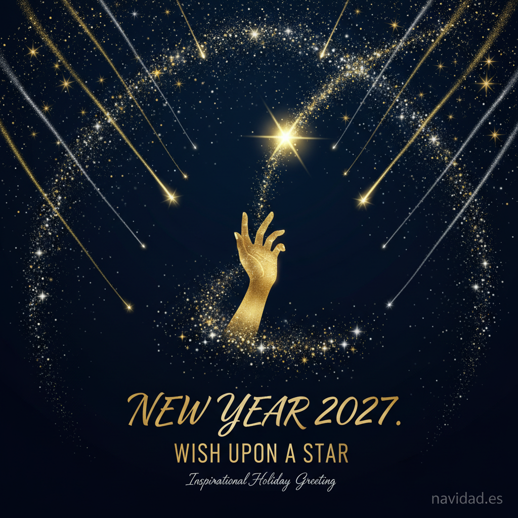 Imágenes para felicitar el Año Nuevo 2027 por WhatsApp 7 Imagen Feliz Año Nuevo 2027