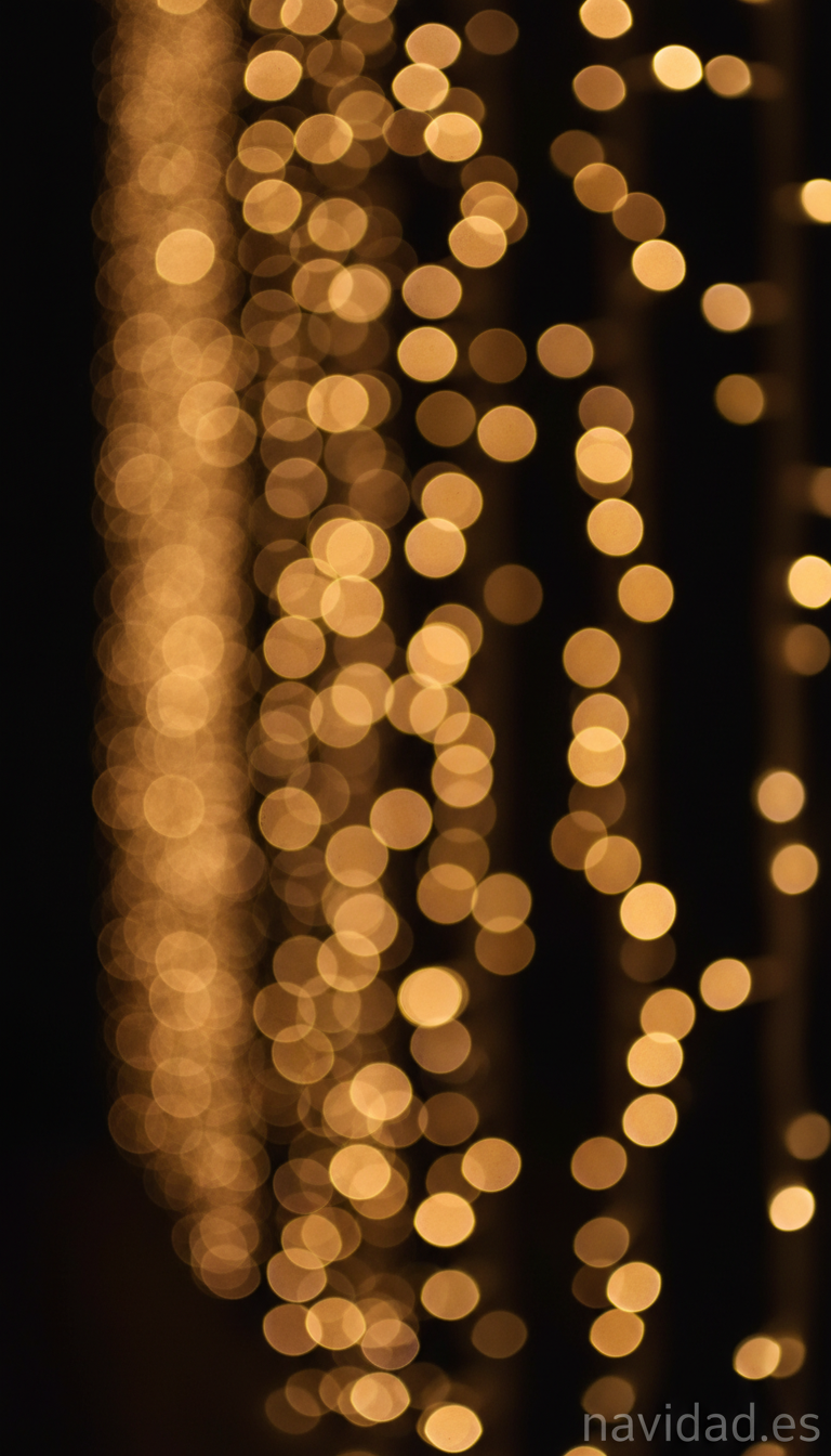 Fondo Año Nuevo 2027 - Luces bokeh doradas