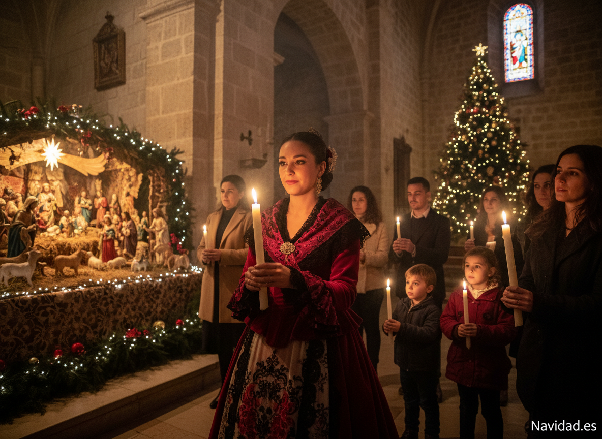 La Candelaria el 2 de febrero es considerada el fin de la Navidad en muchas tradiciones españolas