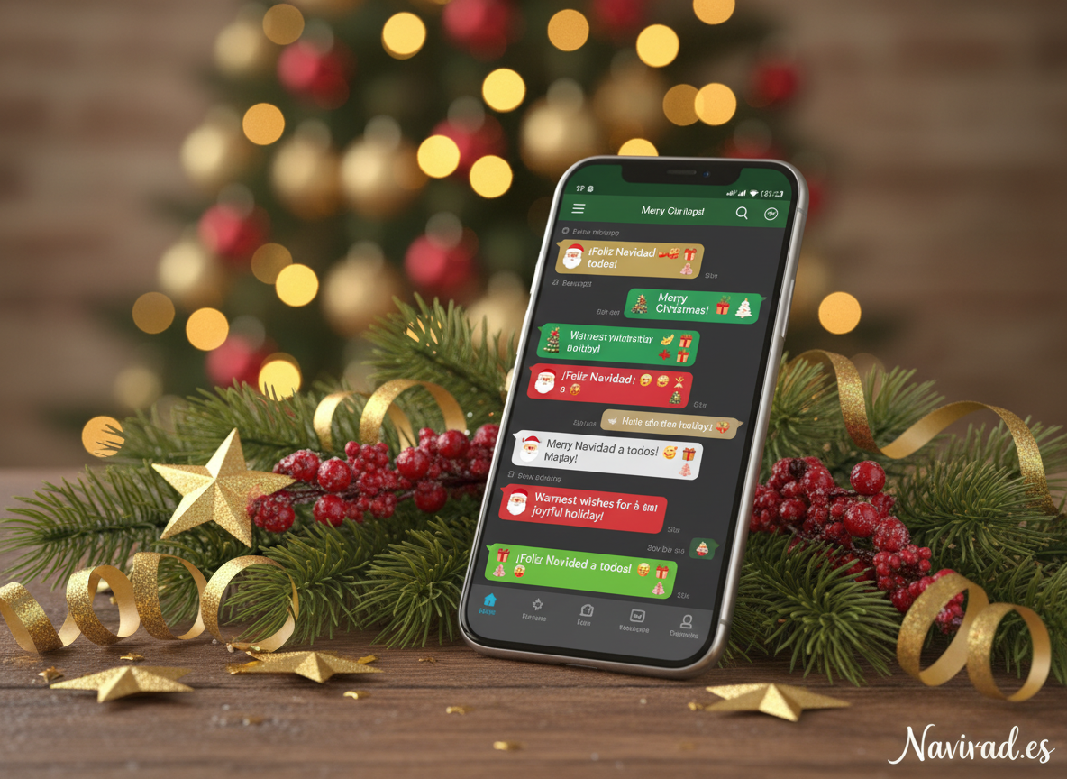 Las mejores frases para felicitar la Navidad 2026 por WhatsApp