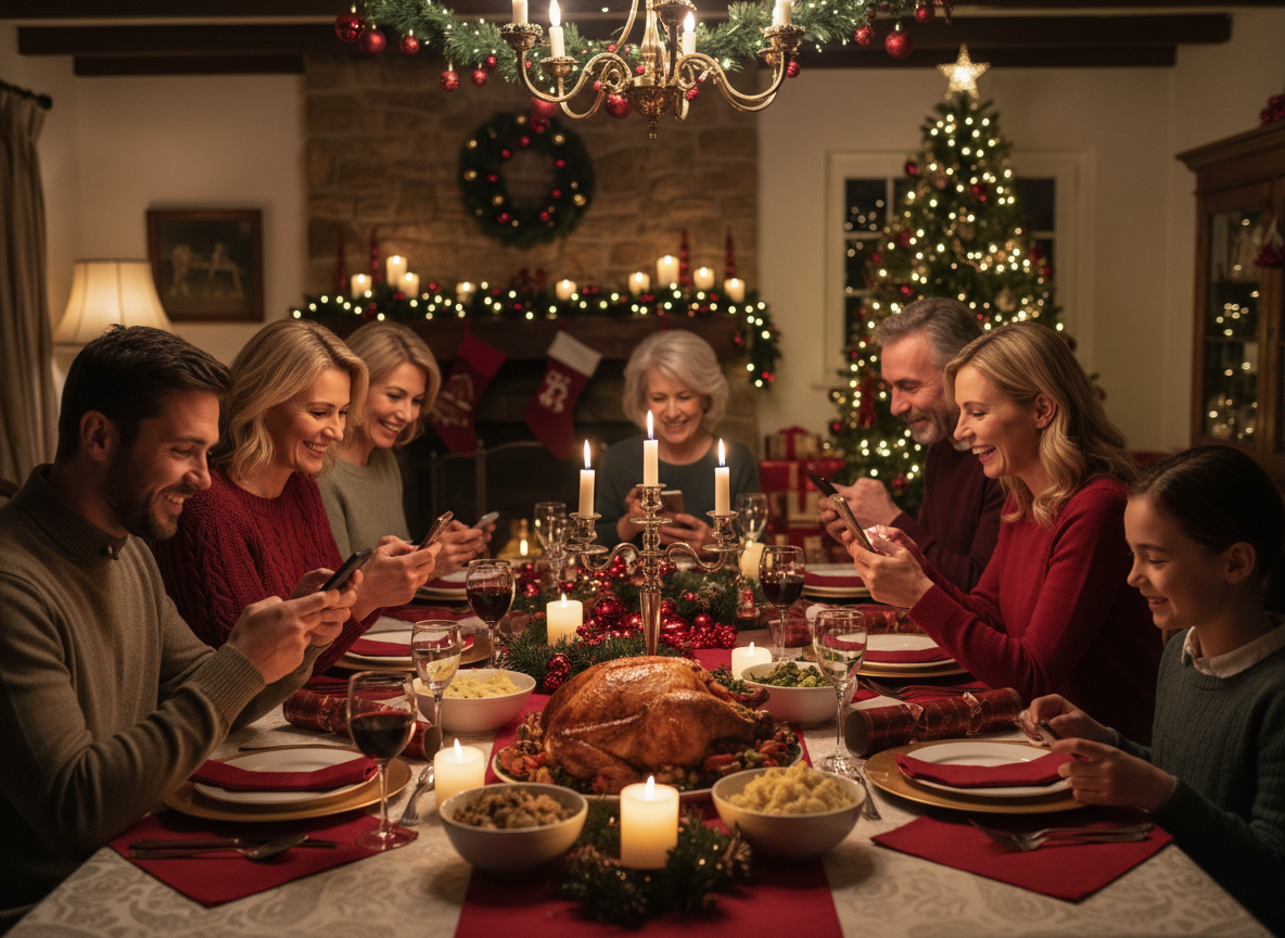 Frases originales para felicitar la Navidad 2026 por WhatsApp 2 Frases para felicitar la Navidad a la familia por WhatsApp