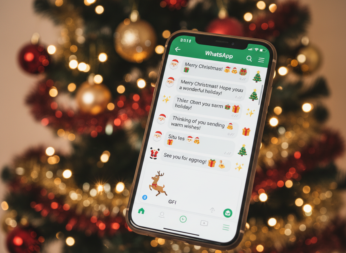 Frases originales para felicitar la Navidad 2026 por WhatsApp 1 Frases originales para felicitar la Navidad 2026 por WhatsApp
