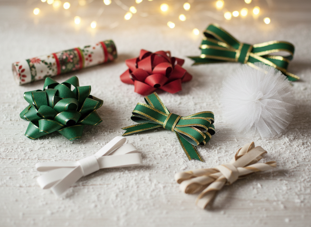 8 lazos originales para envolver regalos de Navidad (tutoriales DIY) 1 8 lazos originales para envolver regalos de Navidad