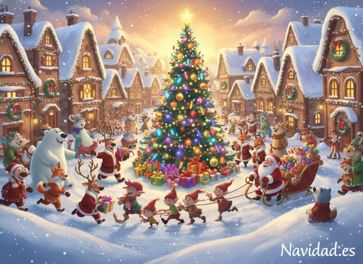 Películas de animación navideñas en Netflix 2026