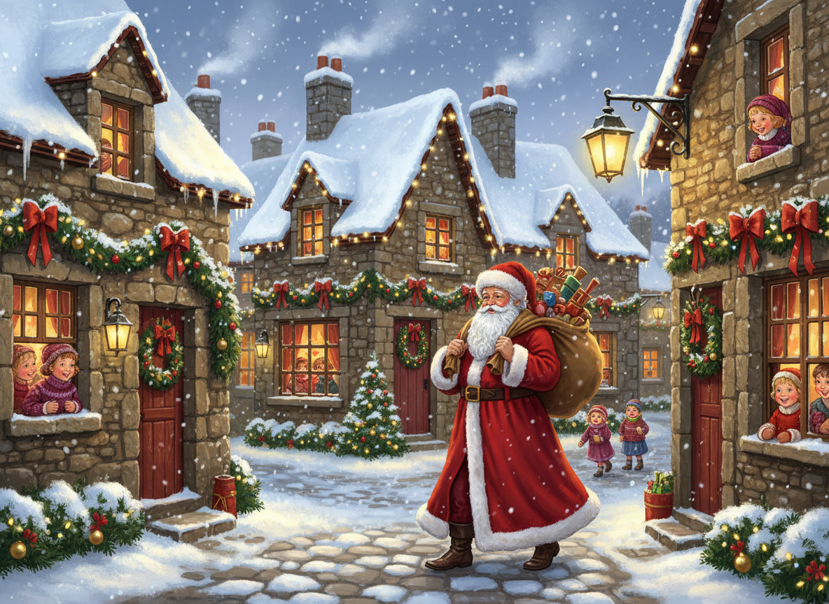 Cómo se celebra la Navidad en Francia: tradiciones, gastronomía y magia navideña 3 Père Noël, la figura del Papá Noel en las tradiciones navideñas de Francia