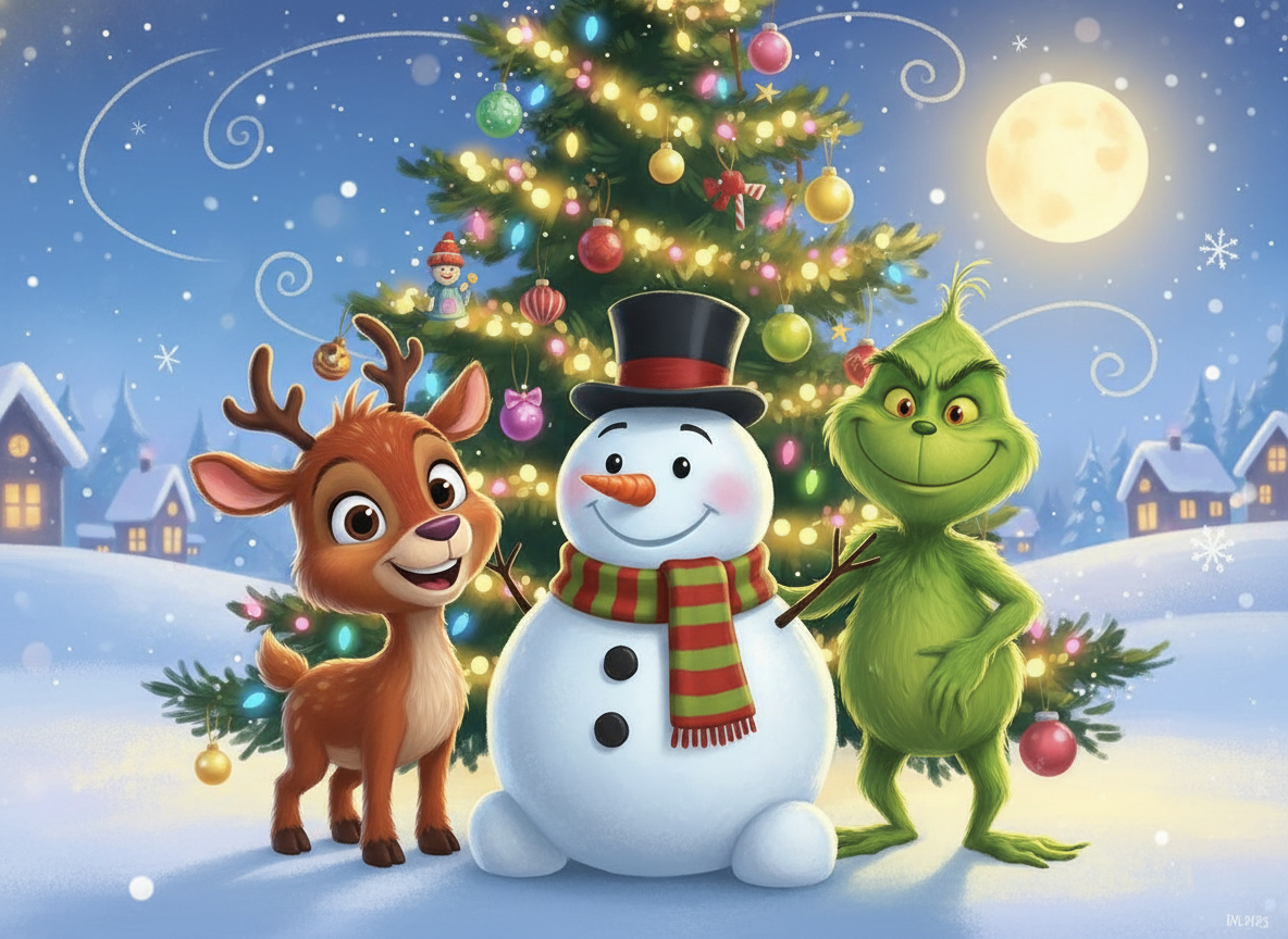 Las mejores películas de Navidad para los más pequeños de la casa 3 Personajes de animación navideña para niños pequeños