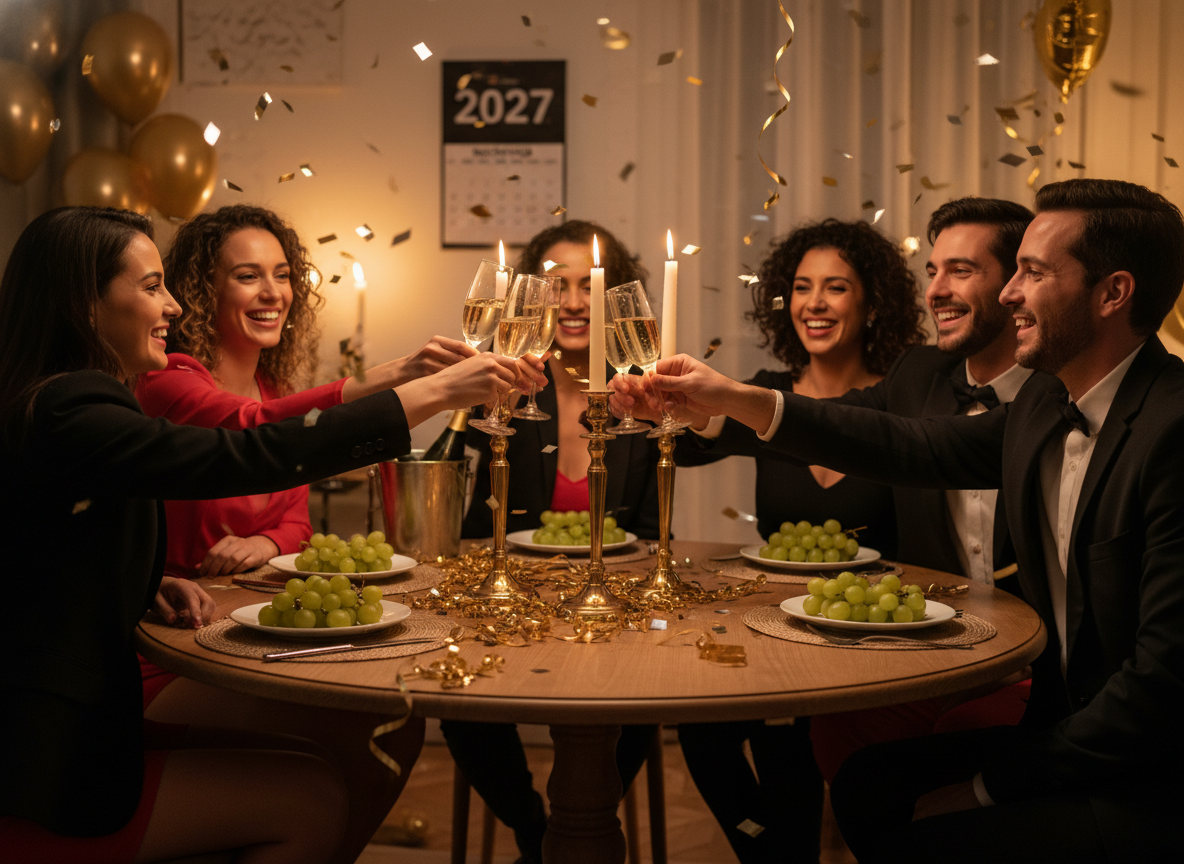 Ritos y tradiciones para entrar en el Año Nuevo 2027
