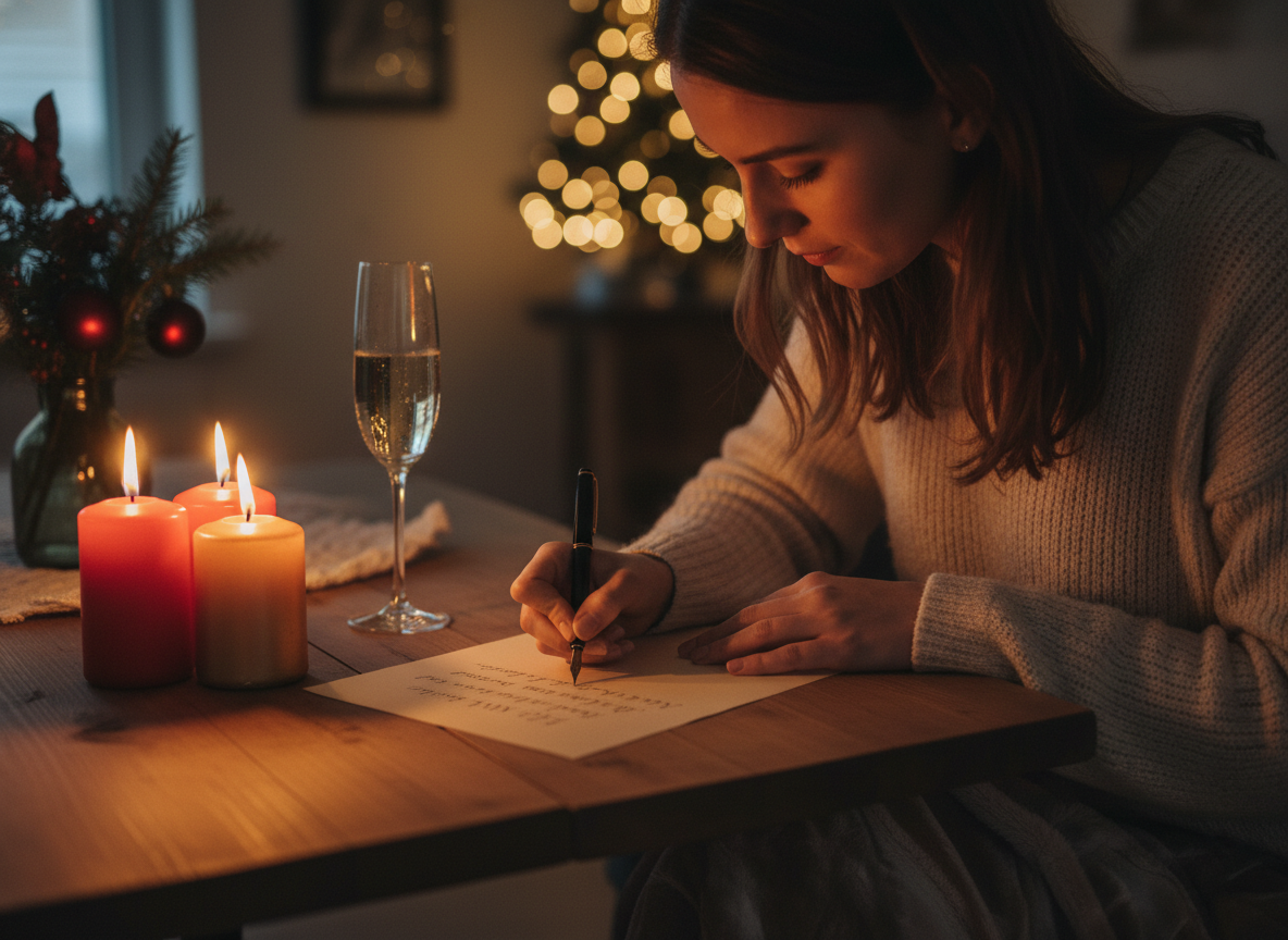 Rituales de Fin de Año para atraer la buena suerte en 2027 2 Ritual de escribir deseos para atraer buena suerte en Año Nuevo 2027