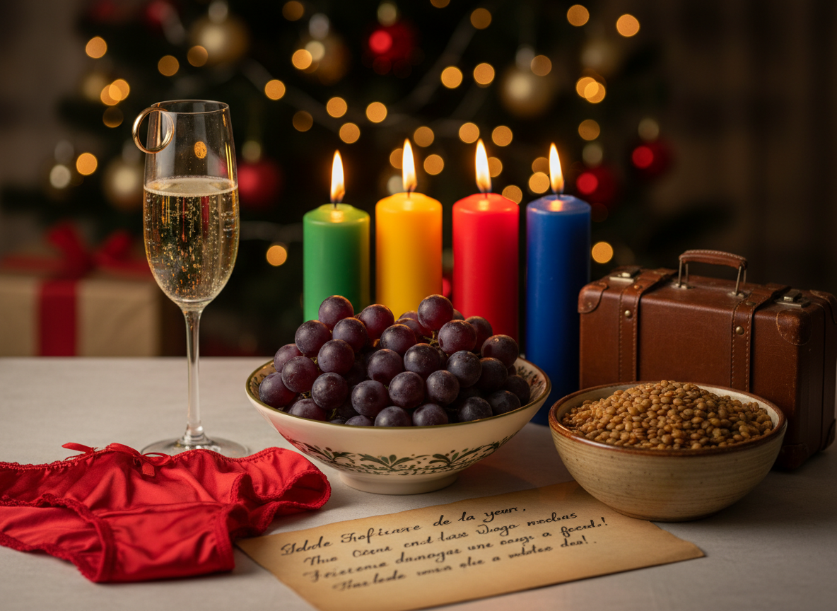 Rituales para recibir el Año Nuevo 2027 con buena suerte