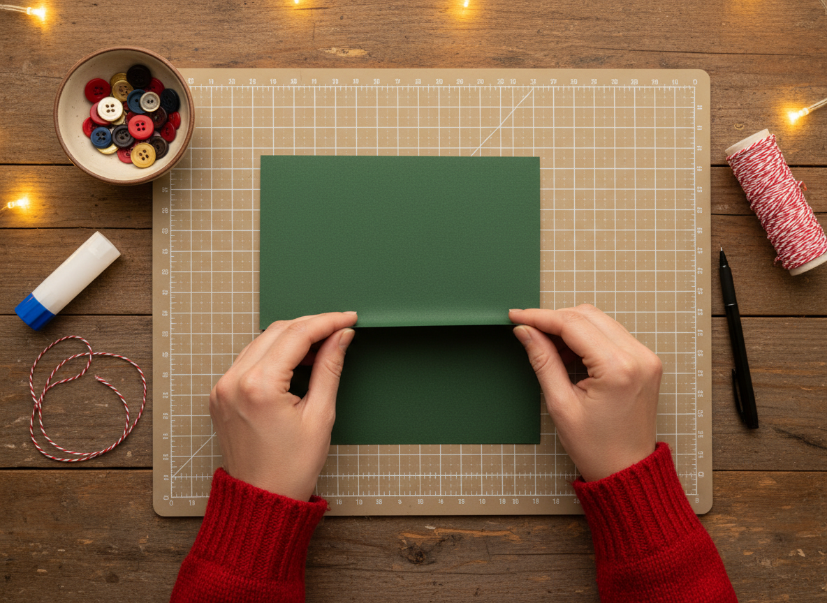 Cómo hacer tarjetas navideñas caseras: tutorial paso a paso 3 Materiales y pasos para hacer tarjetas navideñas caseras
