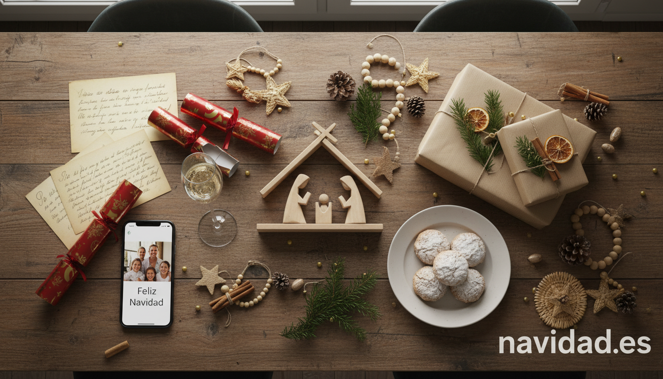 Cómo cambia la Navidad: tradiciones, humor y nuevas costumbres en 2026 2 Tendencias Navidad 2026 sostenible y digital con detalles tradicionales