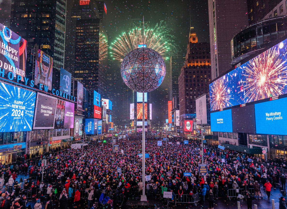 Times Square Nochevieja - Ball Drop Nueva York