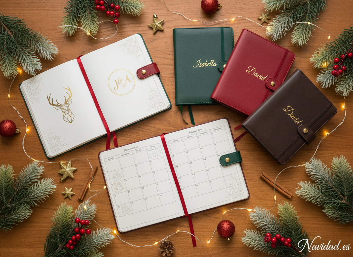 Tipos de agendas personalizadas perfectas para regalar en Navidad 1 Tipos de agendas personalizadas perfectas para regalar en Navidad