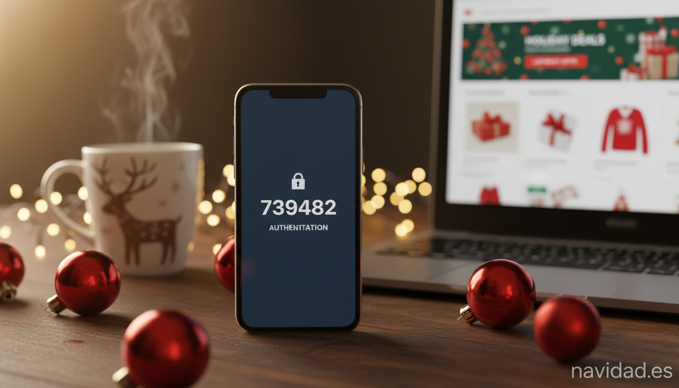 Seguridad ecommerce en Navidad: 10 claves para evitar fraudes en 2026 1 Verificacion en dos pasos en tienda online durante campana de Navidad
