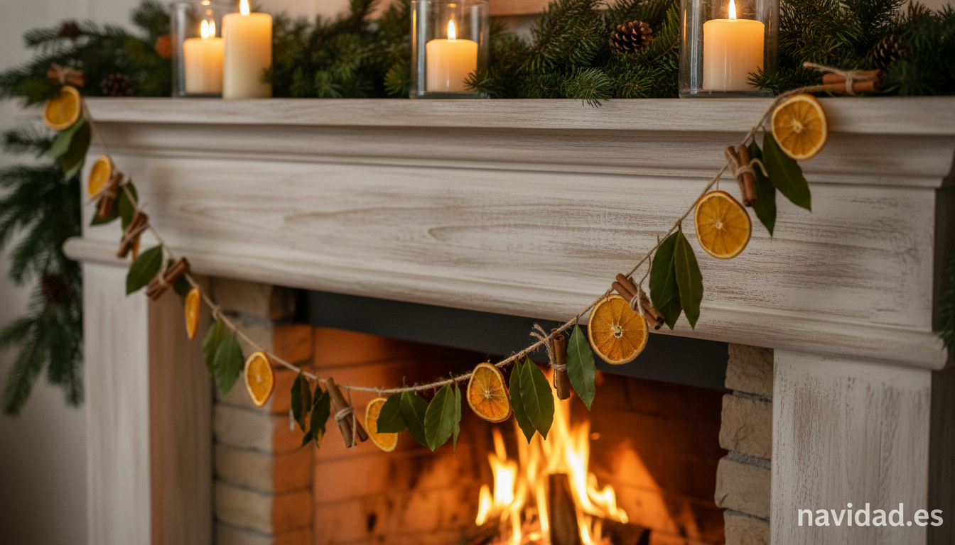 Guirnaldas navideñas caseras: modelos originales que puedes hacer tú mismo 1