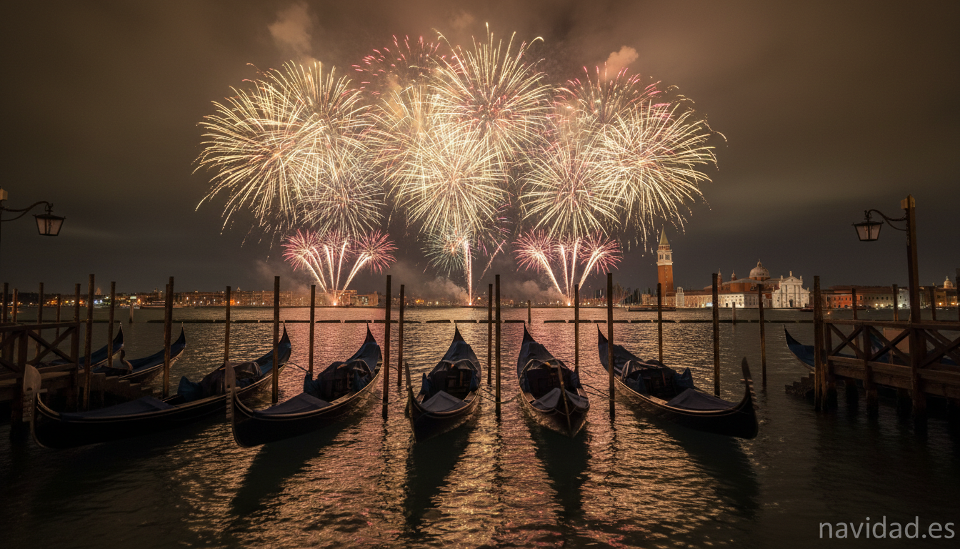 Beso colectivo en Venecia: cómo se recibe el Año Nuevo 1 Beso colectivo en Venecia: cómo se recibe el Año Nuevo 1