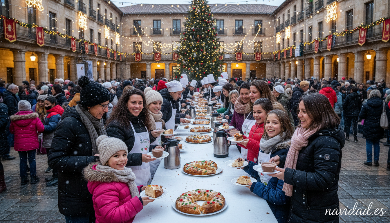 El roscón más grande del mundo: Bilbao y sus 2.275 kilos 2