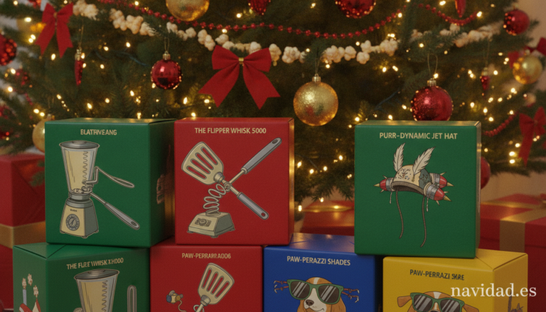 Cajas para despistar regalos en Navidad