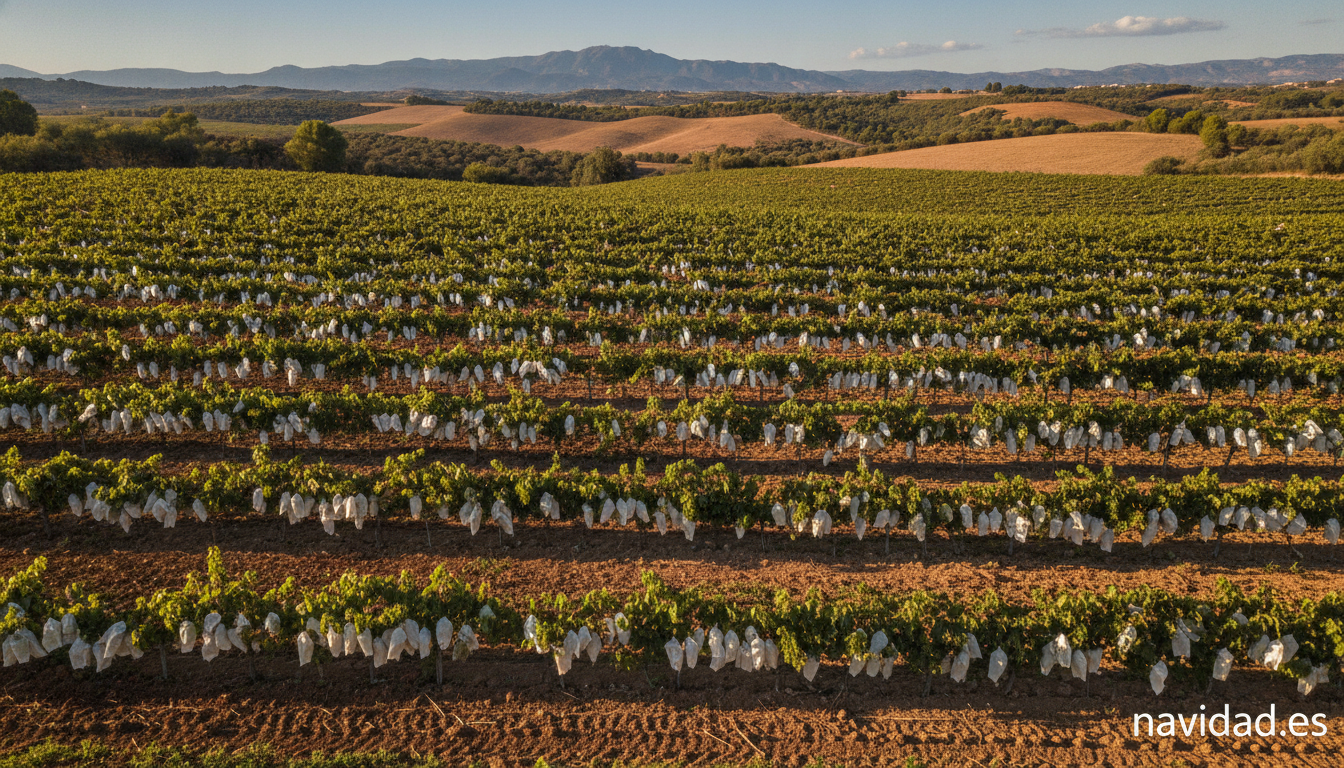 Viñedos del Vinalopó, en Alicante, cuna de las uvas de Nochevieja