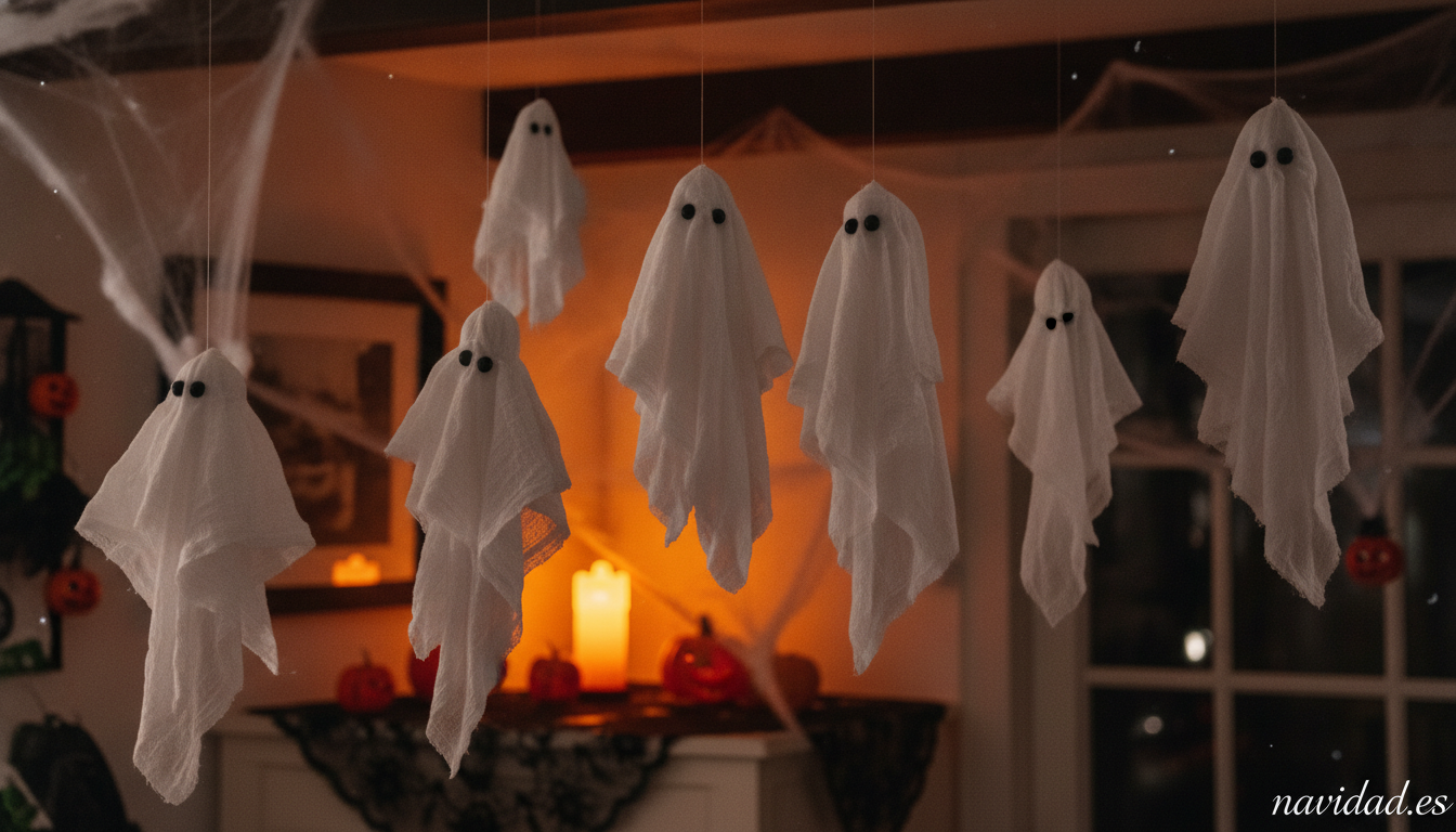 Fantasmas de Halloween: ideas para decorar el jardín y la casa 1