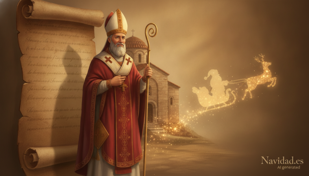 La historia de Papá Noel: de San Nicolás a Santa Claus 1 historia de Papá Noel