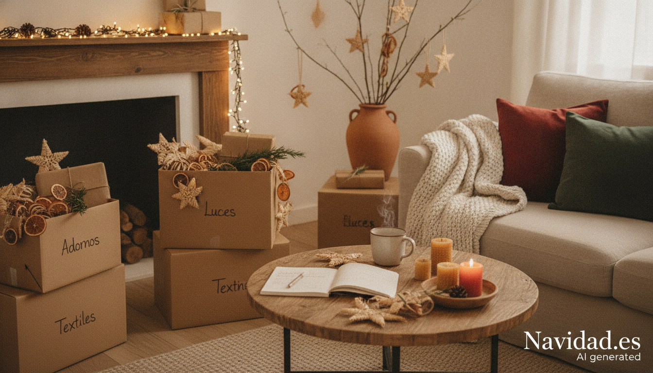 Cuándo empezar a preparar la Navidad - adornos