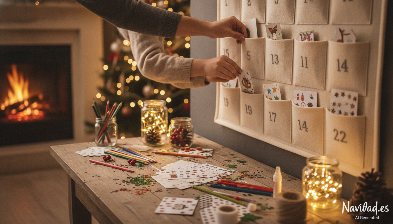Ideas para rellenar un calendario de Adviento con actividades