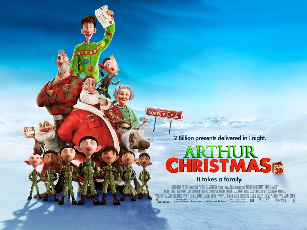 Las mejores películas de Navidad para ver en familia: 12 títulos imprescindibles 8 mejores películas de Navidad para ver en familia - Arthur Christmas